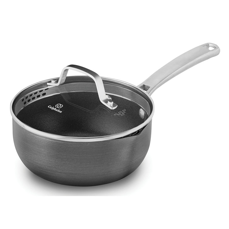 Calphalon NonStick 2qt. Saucepan with Lid & Reviews Wayfair